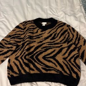 Animal Print Sweater size Medium